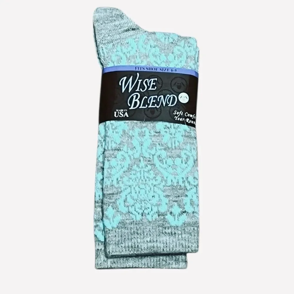 Wise Blend‎ Women's Soft Comfy Socks, Size M, NWT